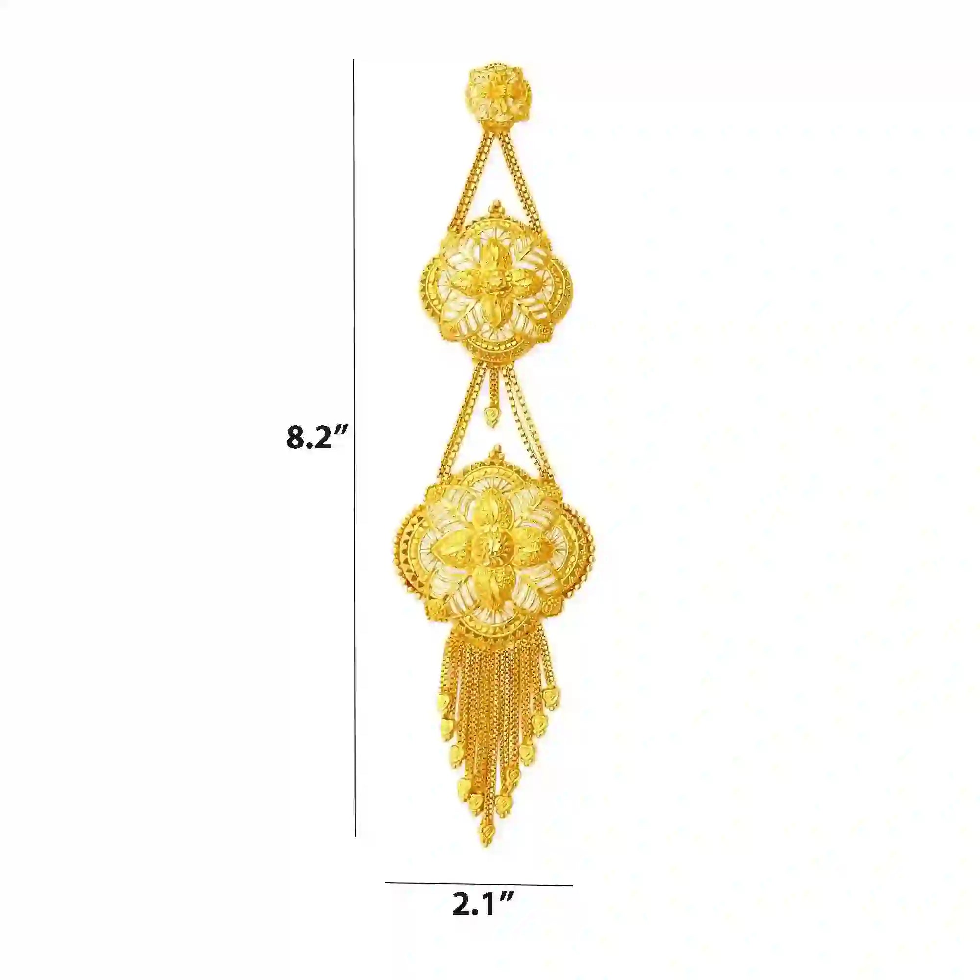 Gold Plated Earrings ER 1019