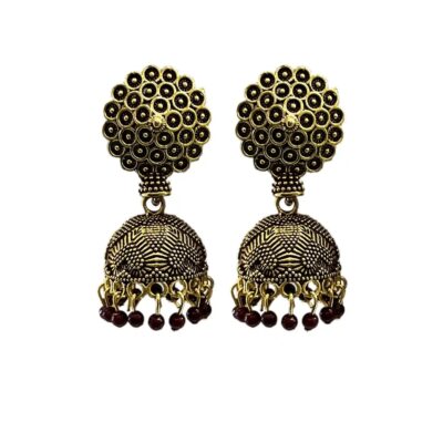 Big Round Jhumka Earrings for Women
