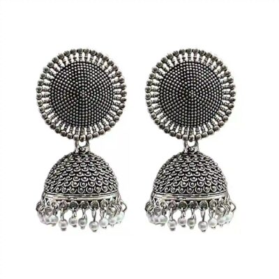 party wear jhumka earring, gift for girl, traditional earrings