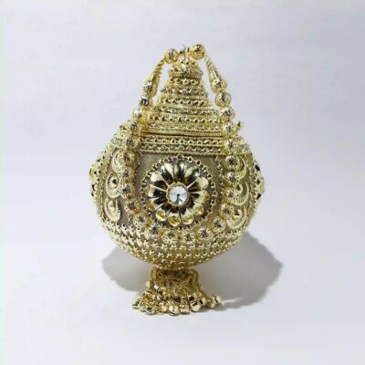 traditional bag, metal clutch bag, gold bag, silver purse, coconut bag, indian purse, disco puse, bridal wedding clutch bag