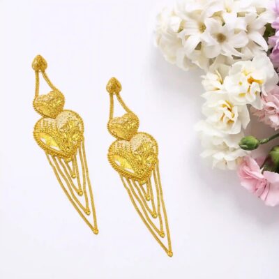 Dubai Long Statement Earrings