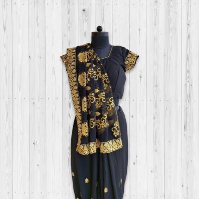 03_f2fa50fa-43f6-4e5c-b2c6-59cbddd399d4 Black Indian Chiffon Saree
