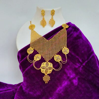 Statement Necklace Set with earrings