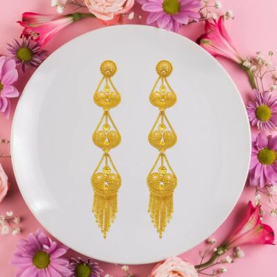 24K Gold Plated Earring