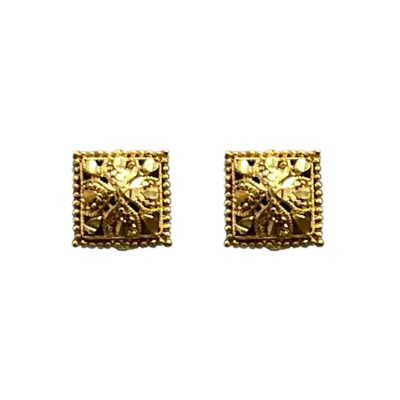 107 Indian Square Stud Earrings for Girl