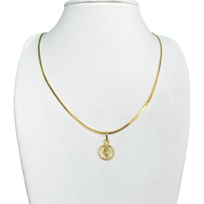 Gold Plated Hindu Lord Ganesha Pendant Necklace