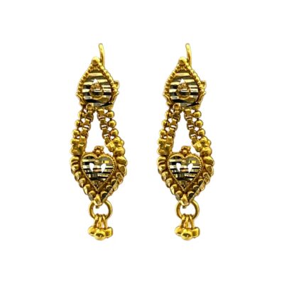 138 Indian Gold Plated Earrings Gift for Bridal