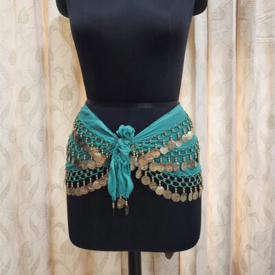 16_a7cf913c-378d-49c9-850f-9d022b30c611 Belly Dance Hip Belt for Women with Golden Coins