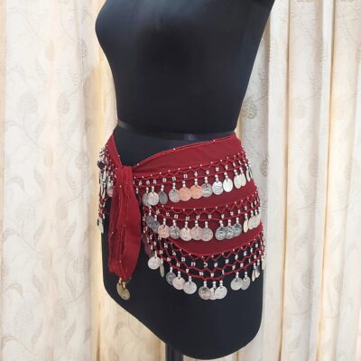 17_a055e9b8-13c1-4b4d-8692-3e196fe5f305 Belly Dance Costume Belt for Women with Silver Coins