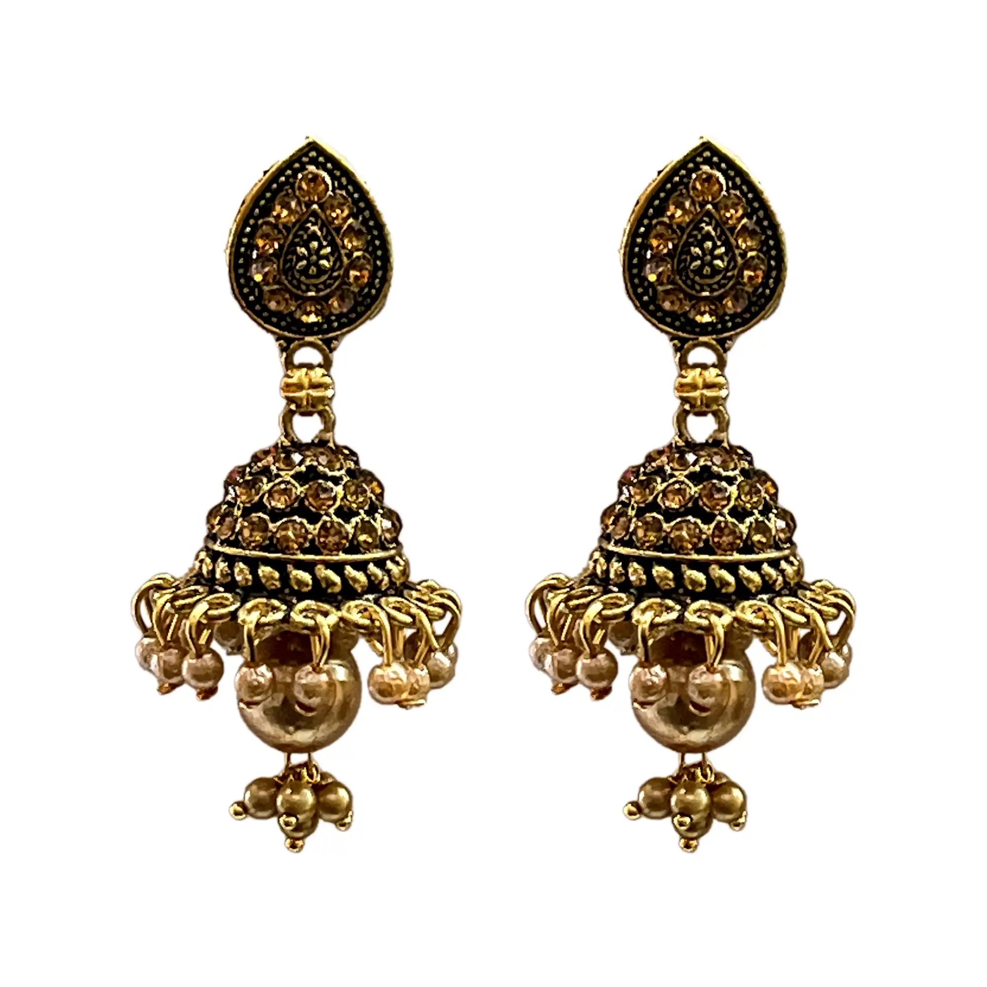 180 polki earrings, drops earrings, tradition earring, light weight earrings