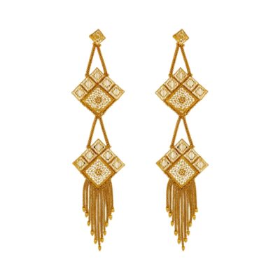 long dangle statement earrings, dubai tradition gold earrings, dainty gold-plated earrings, gold-plated indian jewelry