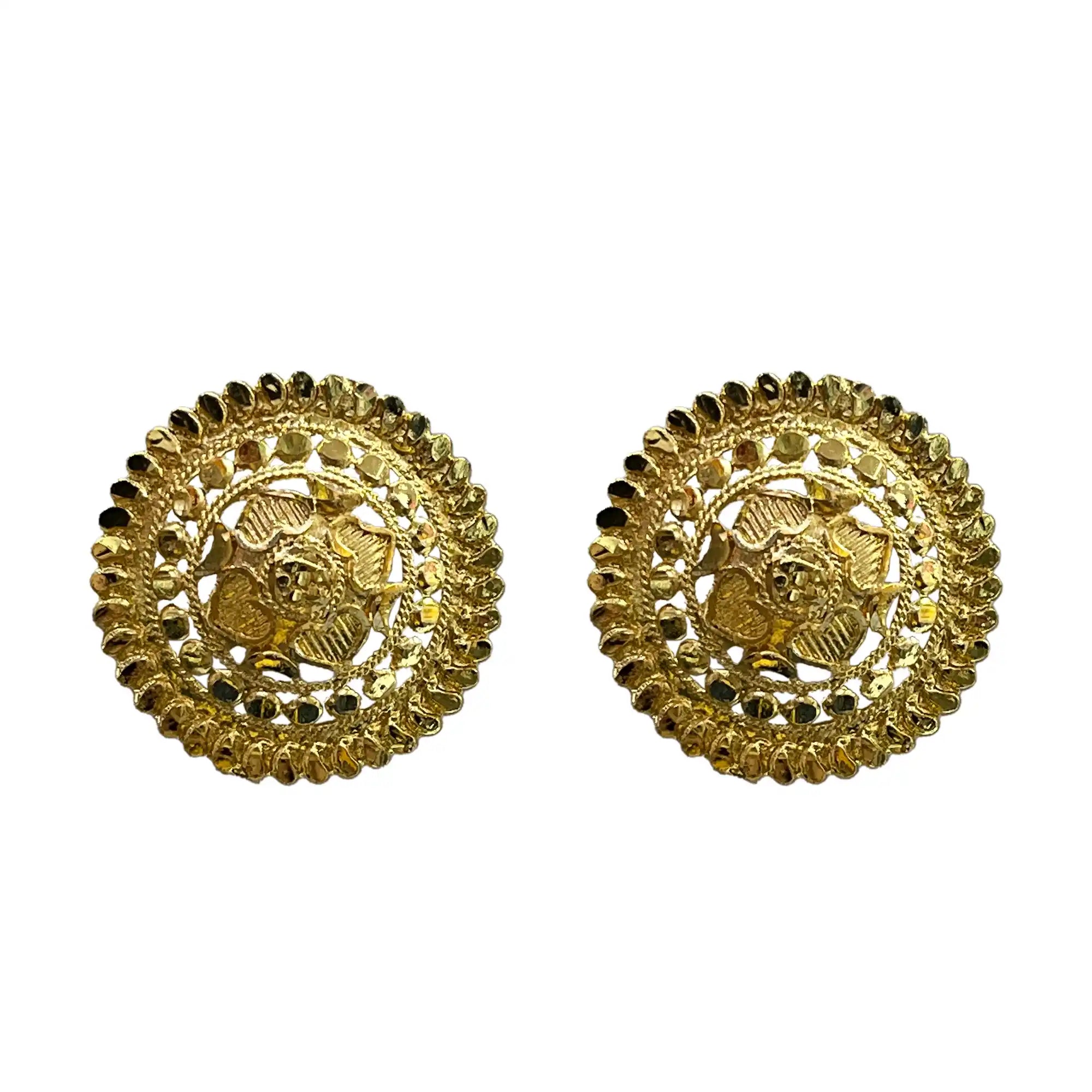 223 gold-plated earrings, indian weddings earrings, stud earrings for earrings