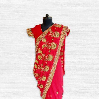 22_24e71c8a-4335-4643-b0fc-97c896a27ff2 Indian Bridal Red Saree For Wedding