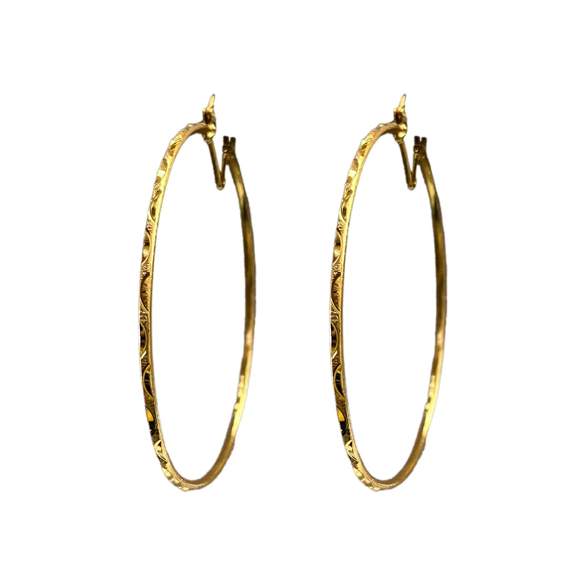 253 gold-plated earrings, gifts for her, indian weddings bali earrings