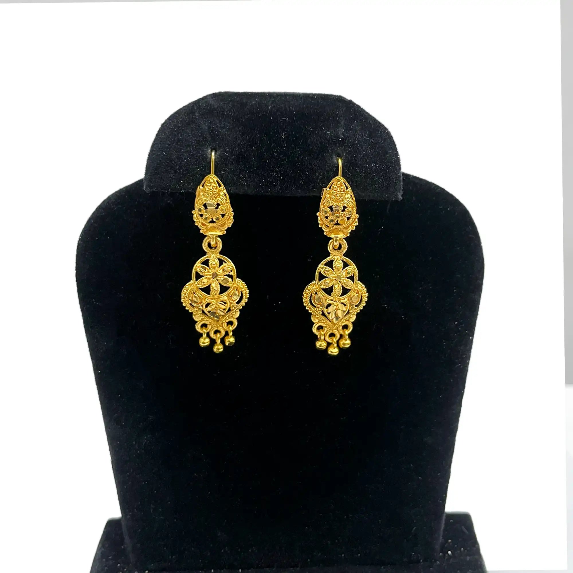 2_2_76bf80e1-fb99-4338-b612-ca57d723d341 south jewelry, dubai gold plated earrings, golden drop earrings