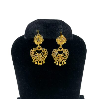 earrings gift for birthady,  golden earrings, drop earrings