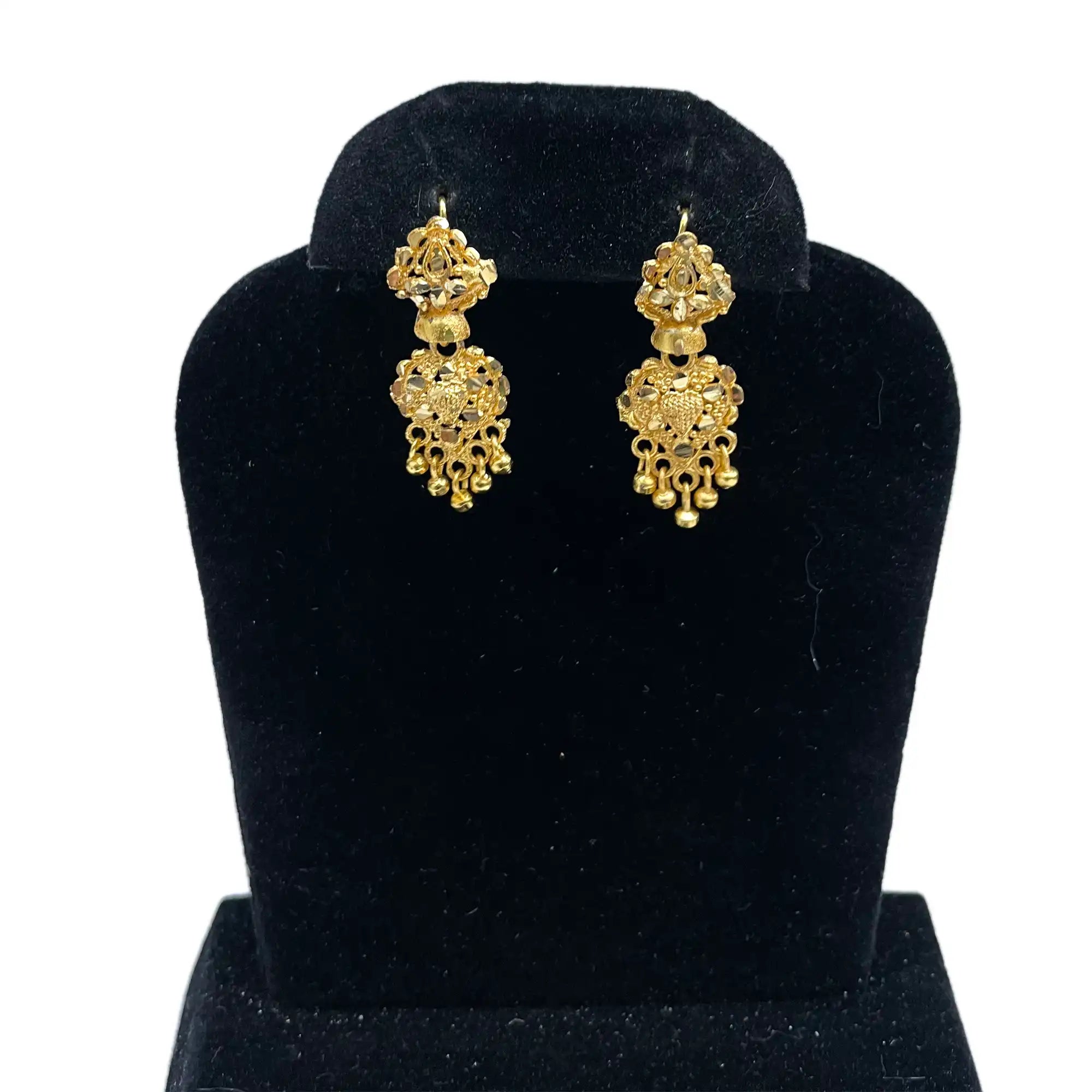 dubai earrings collection, gothic bridal earrings, gift for her