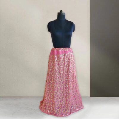 33_1bdf9d67-ffd7-4c05-87df-090af7da9698 Pink Indian Lehenga Choli for Kids