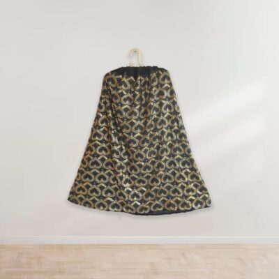 Black Ready to Wear Lehenga Choli for Girls