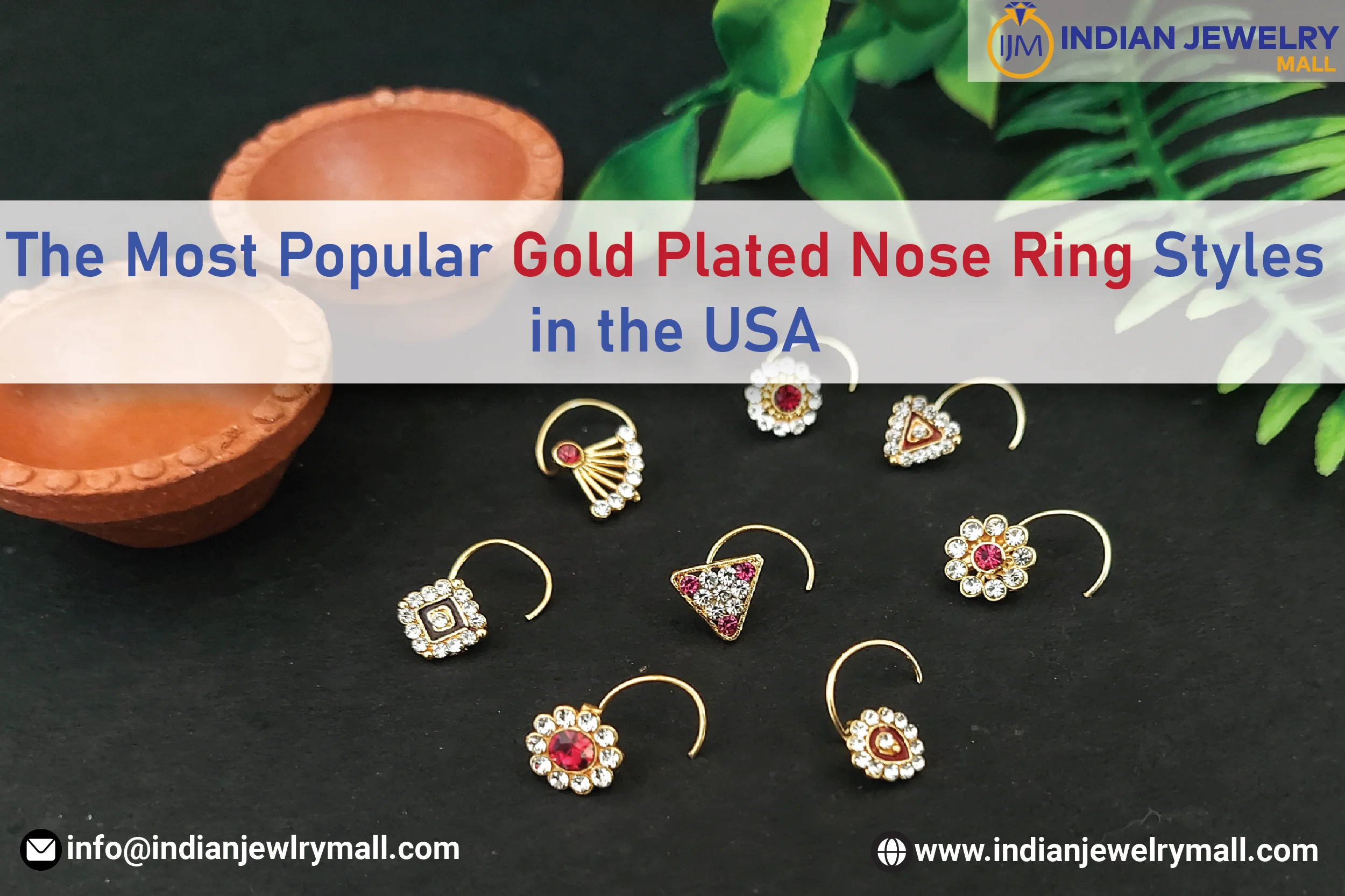 The Most Popular Gold Plated Nose Ring Styles in the USA