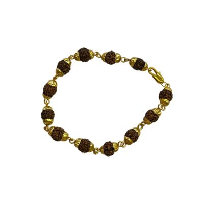 rudraksha bracalets and lobster lock