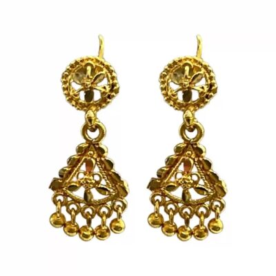floar earrings, stylish earrings, round earrings, best gift for wedding