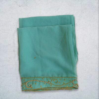 Indian Embroidered Teal Salwar Kameez