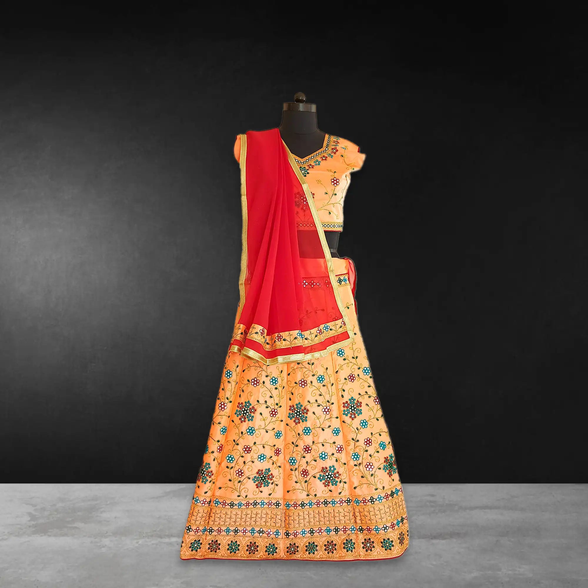 66_899d04ac-4985-4547-b5e6-2f2c02891498 Indian Wedding Soft Silk Lehenga Choli, Gold-Plated Indian Jewelry, Indian Jewelry Mall