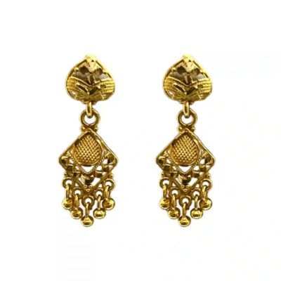 79 Plain Gold Plated Earring