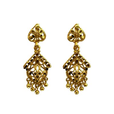 1gram gold plated earrings, south indian jewelry, gift for women