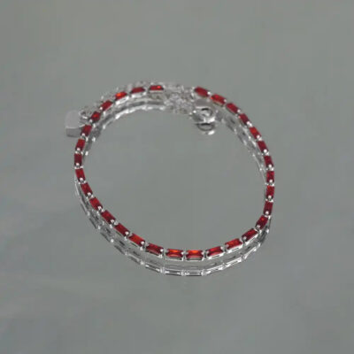 A2107RS-_2 Silver CZ Fine Anklets for Women