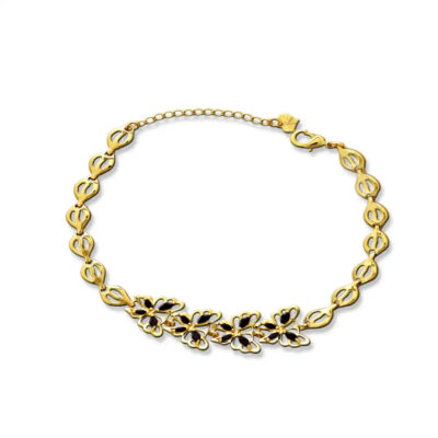 gold plated anklet butterfly bracelets