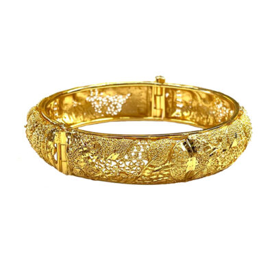 Gold Plated Openable Bangles