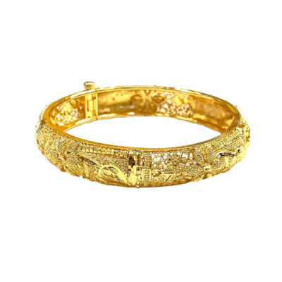 Gold Plated Openable Bangles