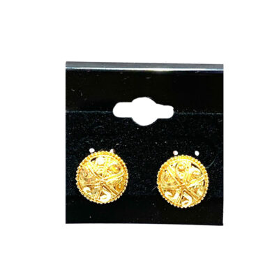 Gold Plated 24 Karat Earrings