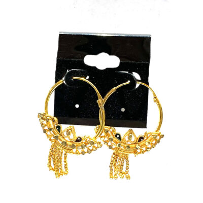 Gold Plated 24 Karat Earrings
