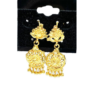 Gold Plated 24 Karat Earrings
