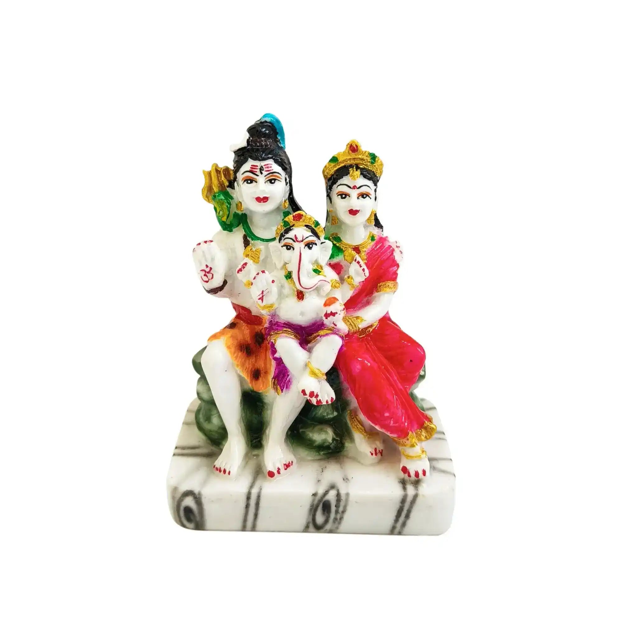 GI01-_2 Blessings of Shiva Parvati Ganesha