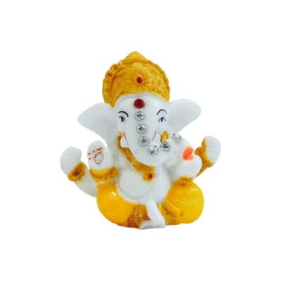 White and Diamond Lord Ganpati