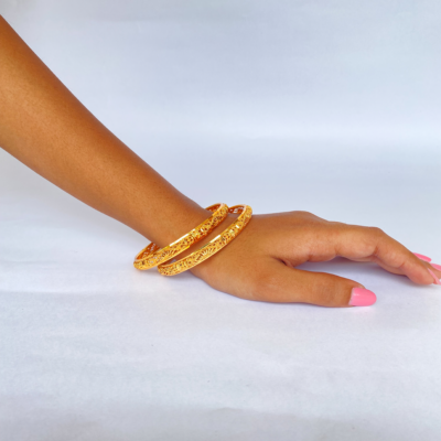 Gold Plated Bangles