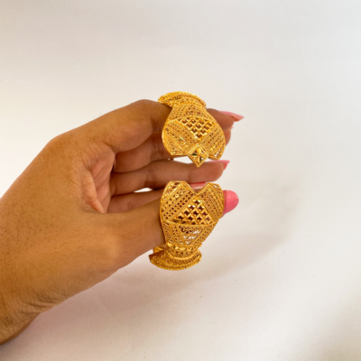 Gold Plated Opendable Bangles