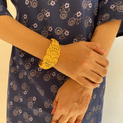 Gold Plated Openable Bangles