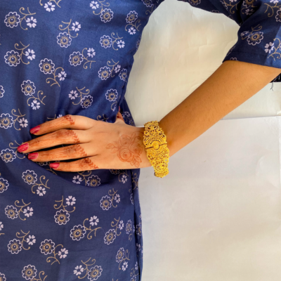 Gold Plated Openable Bangles