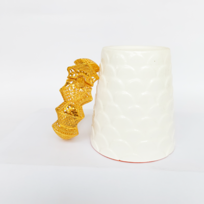 Gold Plated Openable Bangles