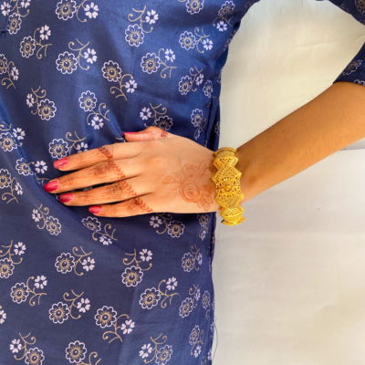 Gold Plated Openable Bangles