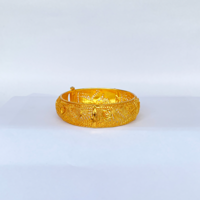 Gold Plated Openable Bangles