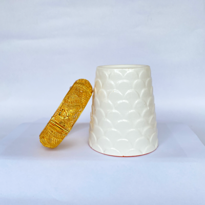 Gold Plated Openable Bangles