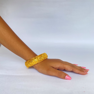 Gold Plated Openable Bangles