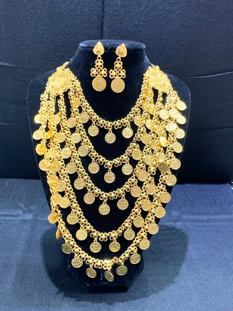 Gold Plated Necklace Set