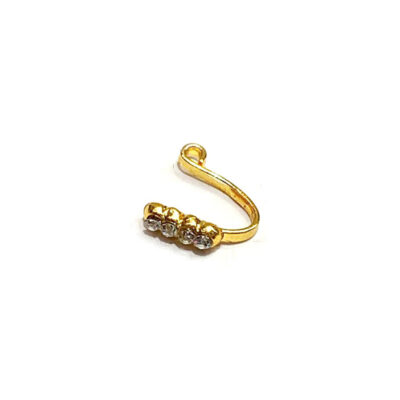 golden nose ring